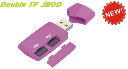C301 Double TF JBOD Card Reader